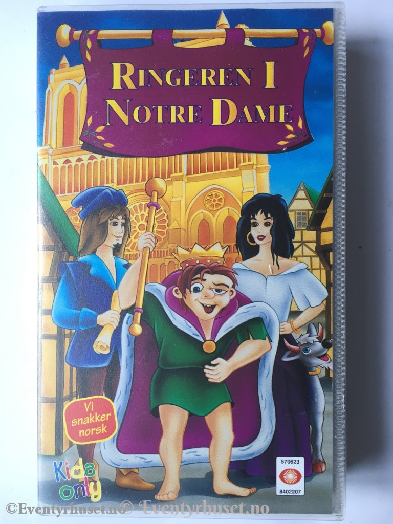 Ringeren I Notre Dame. Vhs. Vhs