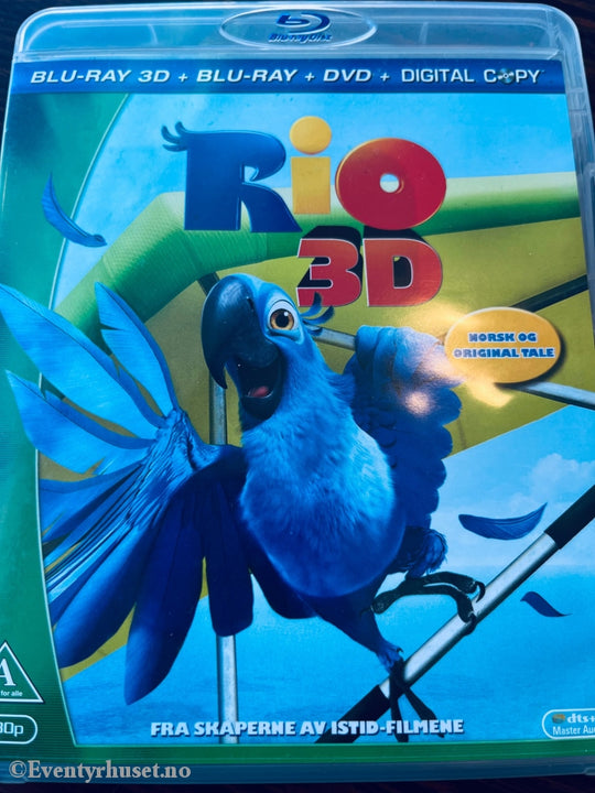 Rio 3D. Blu-Ray. Blu-Ray Disc