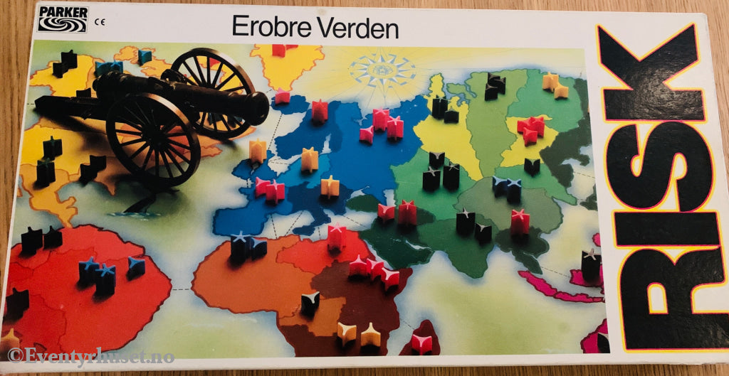 Risk - Erobre verden (1980-tallet) . Brettspill.