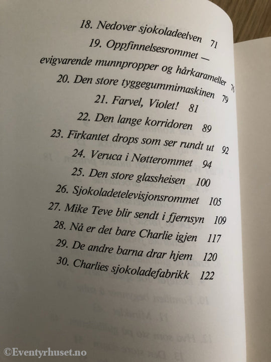 Roald Dahl. 1964/1985. Charlie Og Sjokoladefabrikken. Fortelling