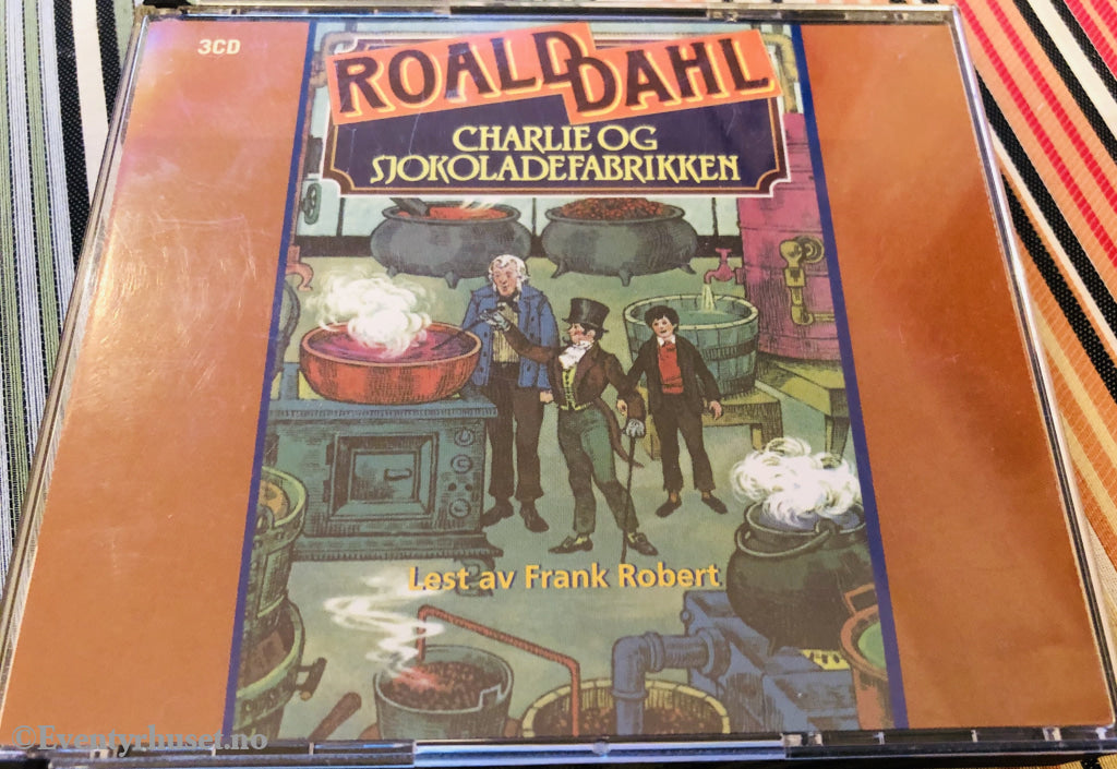 Roald Dahl. 1964/99. Charlie Og Sjokoladefabrikken. Lydbok På 3 Cd. Cd