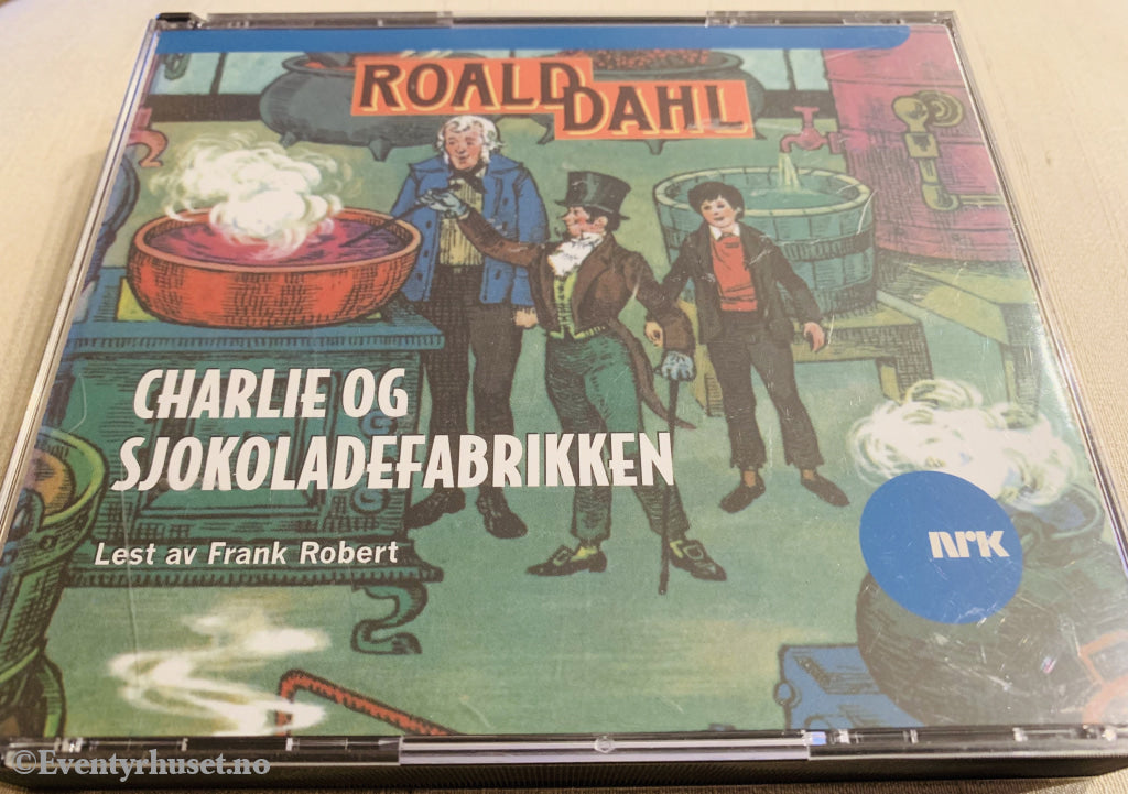 Roald Dahl. 1964/99. Charlie Og Sjokoladefabrikken. Lydbok På 3 Cd.