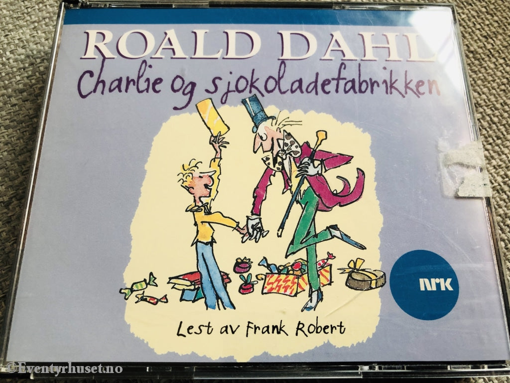 Roald Dahl. 1964/99. Charlie Og Sjokoladefabrikken. Lydbok På 3Xcd. Cd