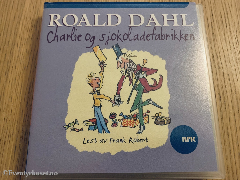 Roald Dahl. 1964/99. Charlie Og Sjokoladefabrikken. Lydbok På Cd. Cd