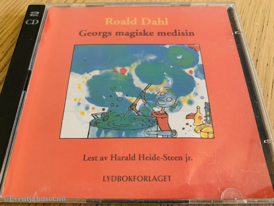 Roald Dahl. 1981/97. Georgs Magiske Medisin. Harald Heide-Steen Jr. Forteller. Lydbok På 2 Cd.