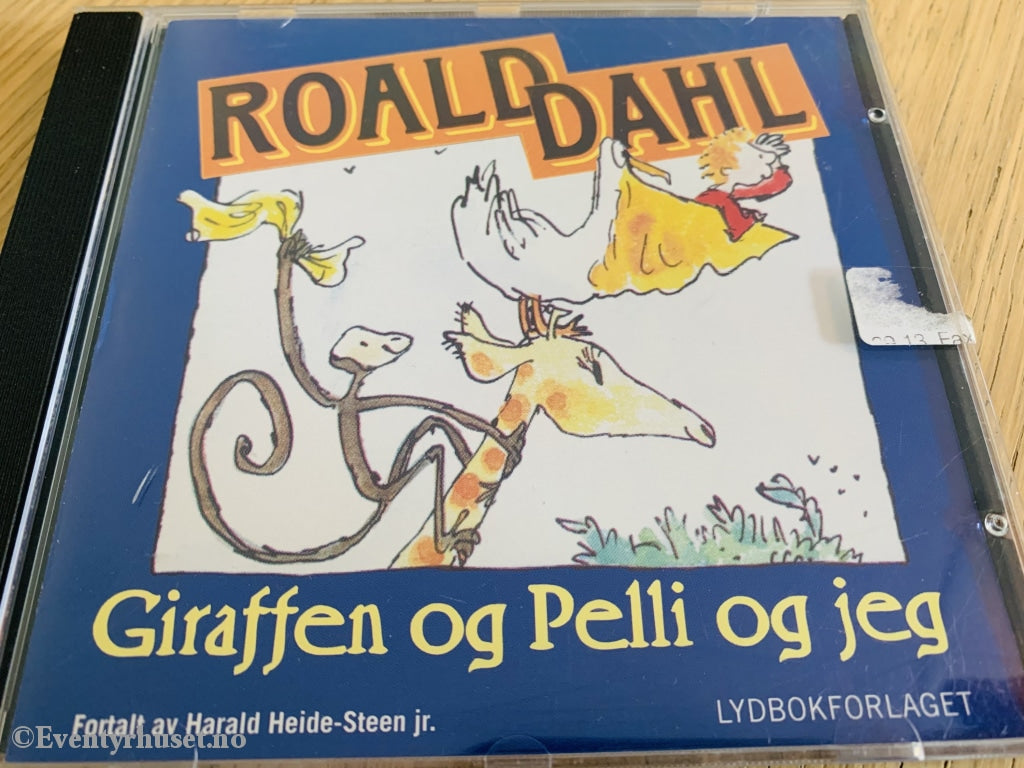 Roald Dahl. 1985/01. Giraffen Og Pelli Jeg. Lydbok På Cd.