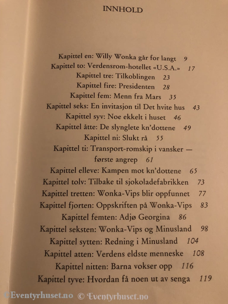 Roald Dahl. 1988. Charlie Og Den Store Glassheisen. Fortelling