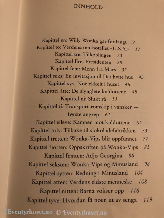 Roald Dahl. 1988. Charlie Og Den Store Glassheisen. Fortelling