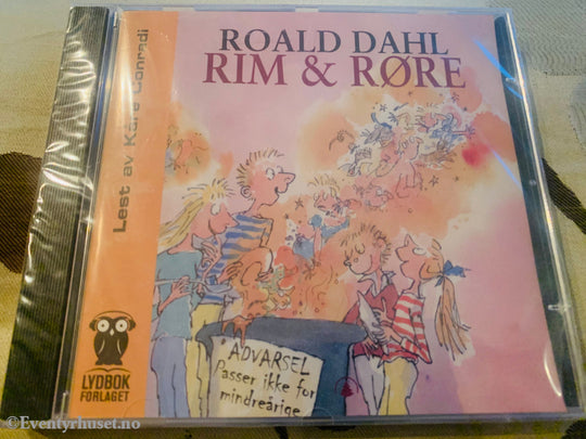 Roald Dahl. 1989/02. Rim Og Røre. Lydbok På Cd. Ny I Plast!