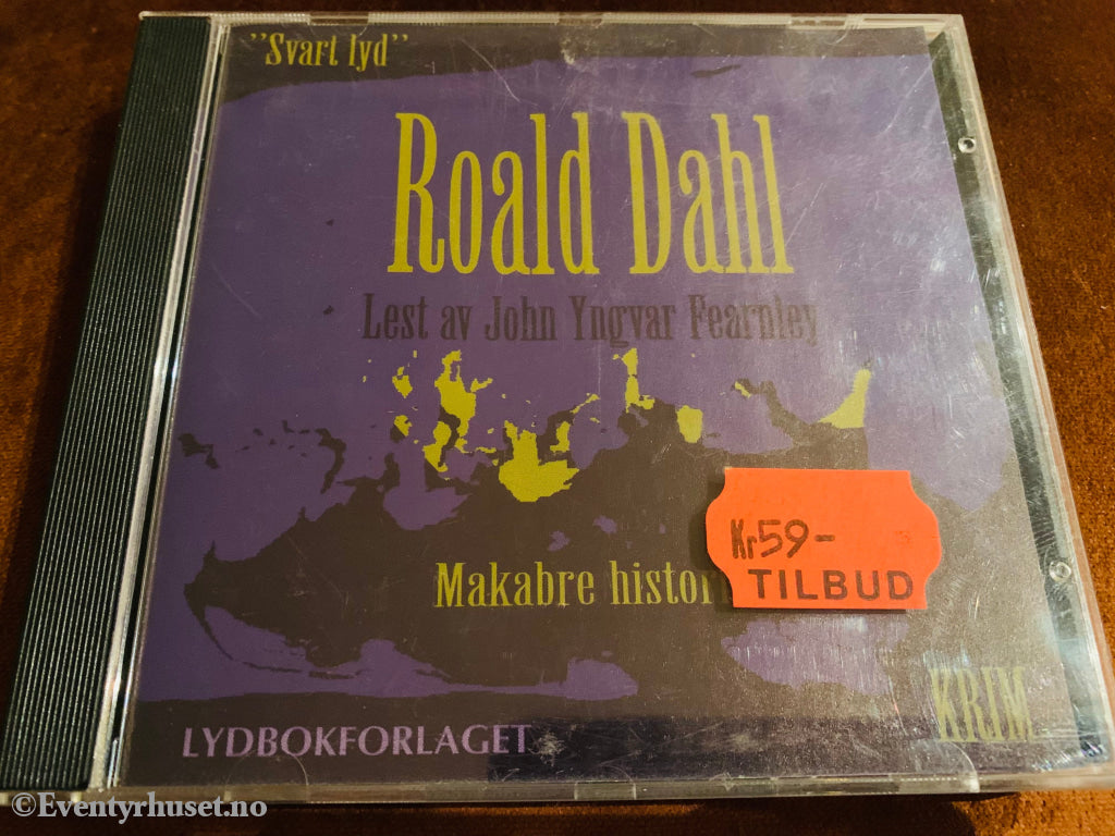 Roald Dahl. 1992/97. Makabre Historier. Lydbok På Cd.