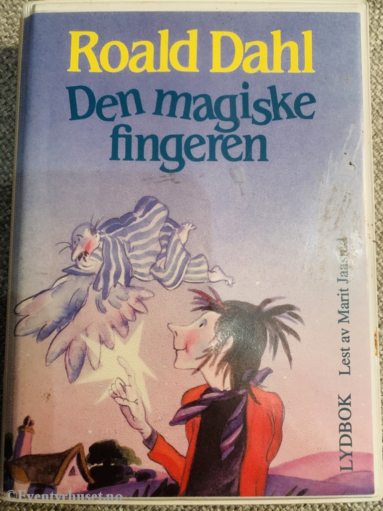 Roald Dahl. 1995. Den Magiske Fingeren. Lydbok På Kassett. Kassettbok