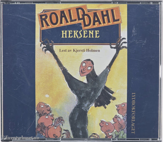Roald Dahl. 2000. Heksene. Lydbok på CD.