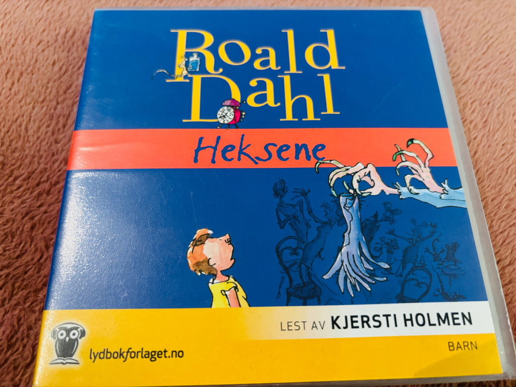 Roald Dahl – Heksene. Lydbok på CD.