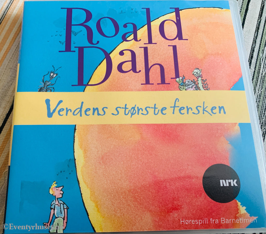 Roald Dahl. Verdens Største Fersken. Lydbok På 2 Cd.