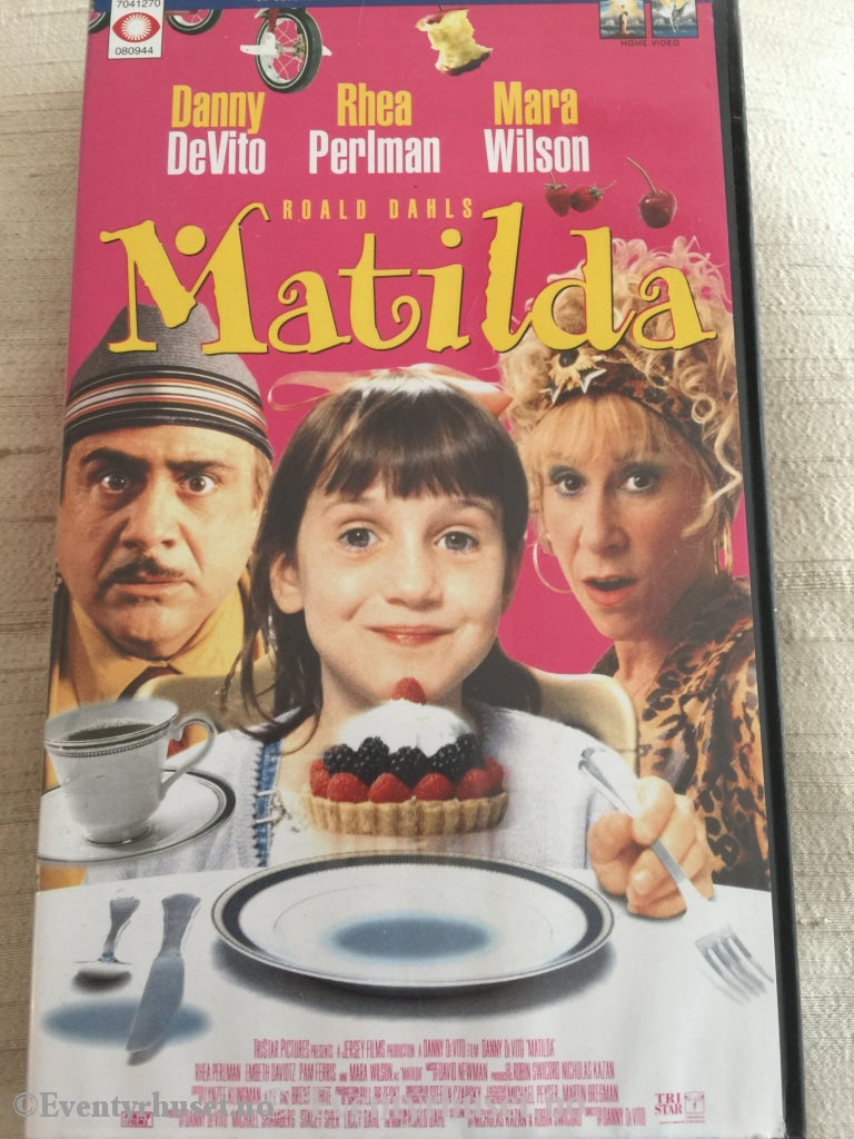 Roar Dahl. 1996. Matilda. Vhs. Vhs