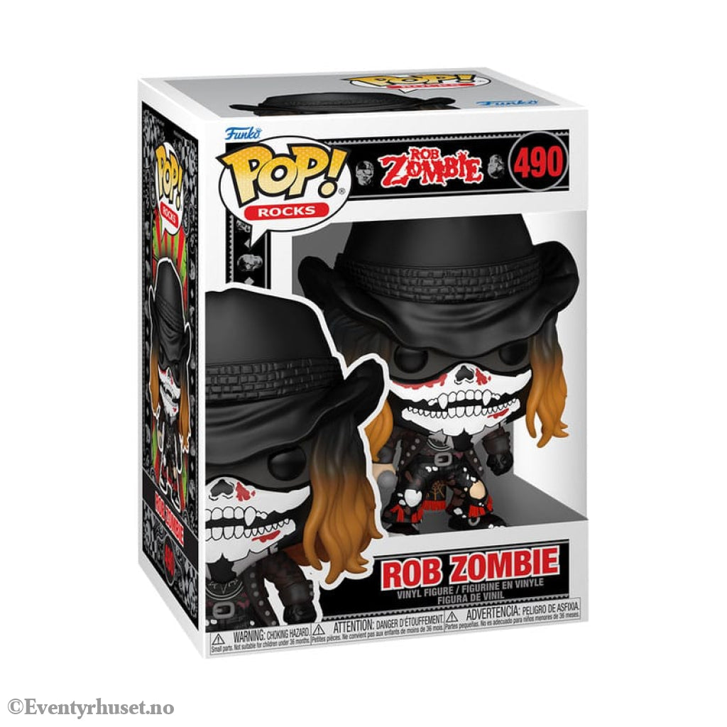 Rob Zombie POP! Rocks Vinyl Figure Rob Zombie w/Bandana 9 cm Collectibles
