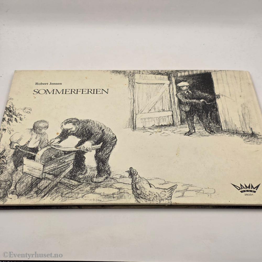Robert Jensen. 1970-tallet. Sommerferien. Bok.