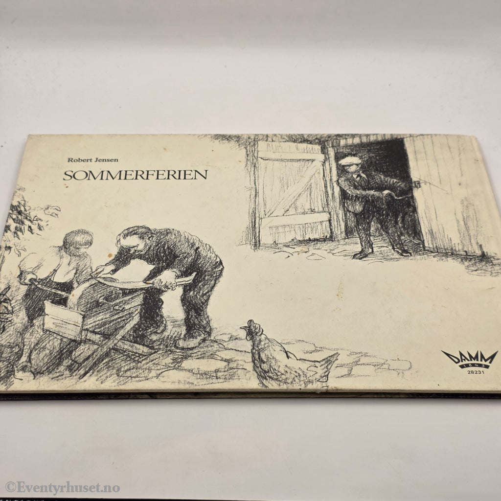 Robert Jensen. 1970-tallet. Sommerferien. Bok.