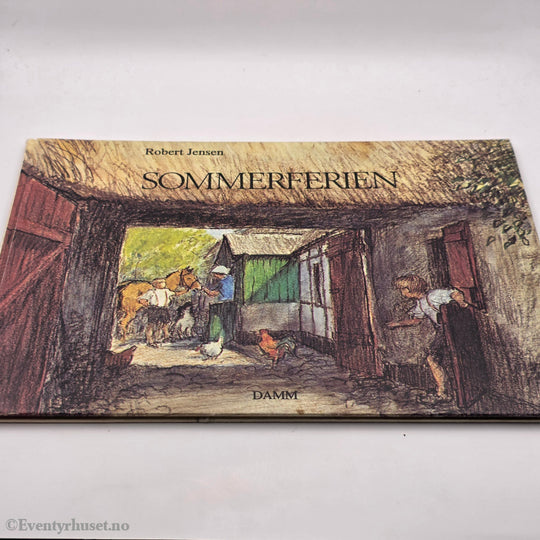 Robert Jensen. 1970-tallet. Sommerferien. Bok.