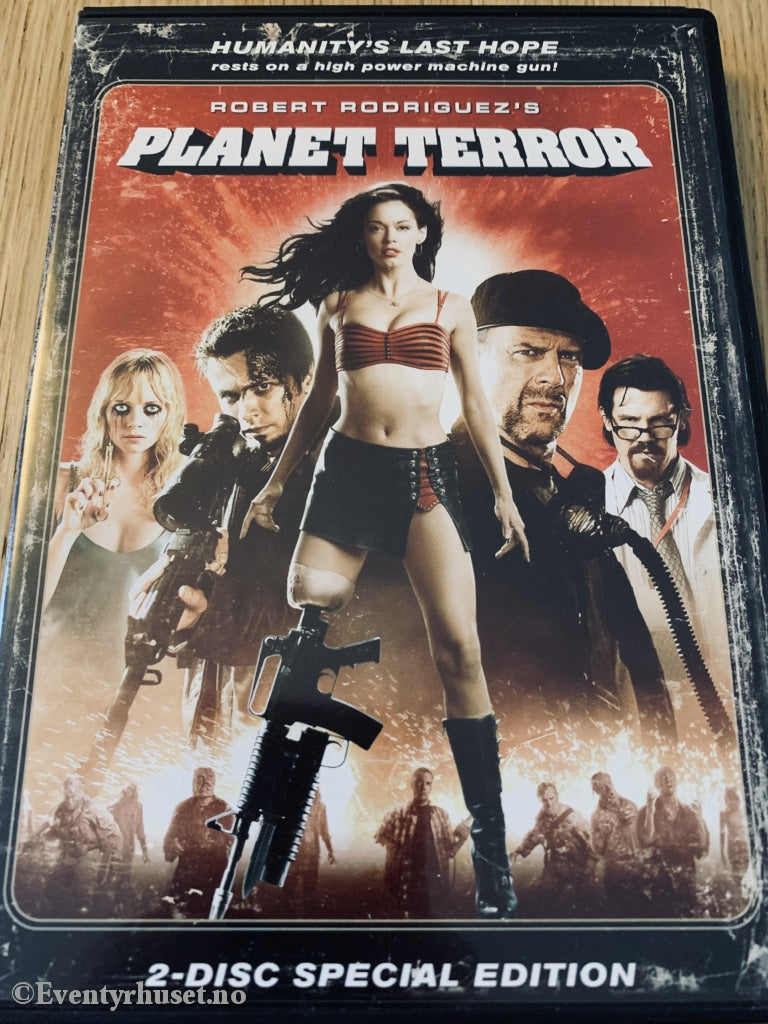 Robert Rodríguezs Planet Terror. 2007. Dvd Slipcase.