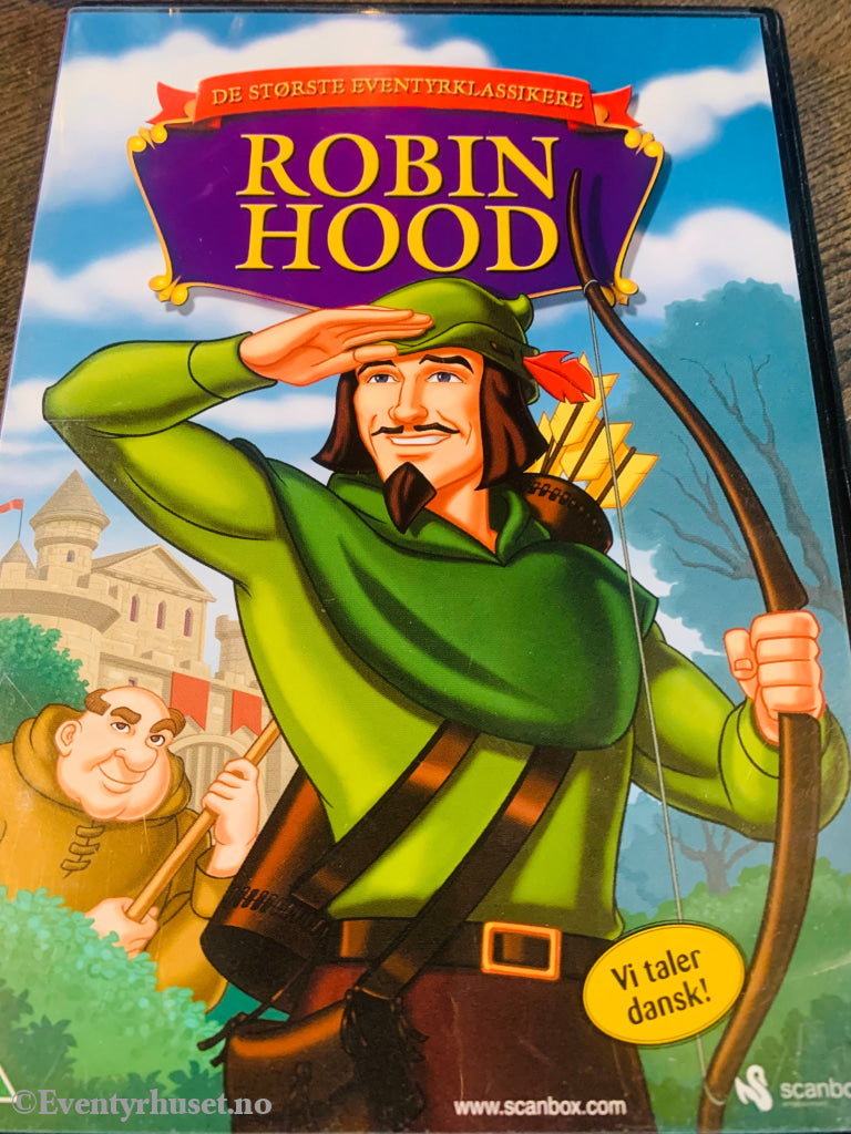 Robin Hood. 1988. Dvd. Med Norsk Tale! Dvd