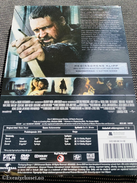 Robin Hood. Dvd Slipcase.