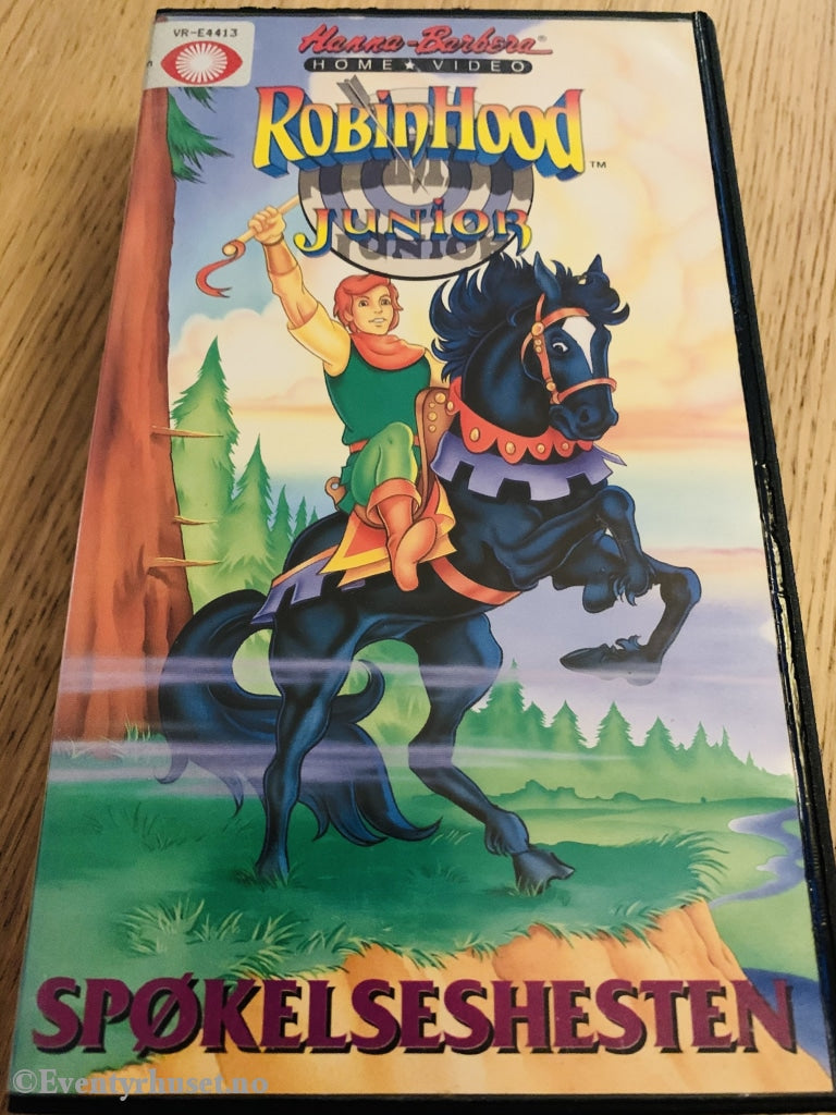 Robin Hood Junior. Spøkelseshesten. Vhs. Vhs