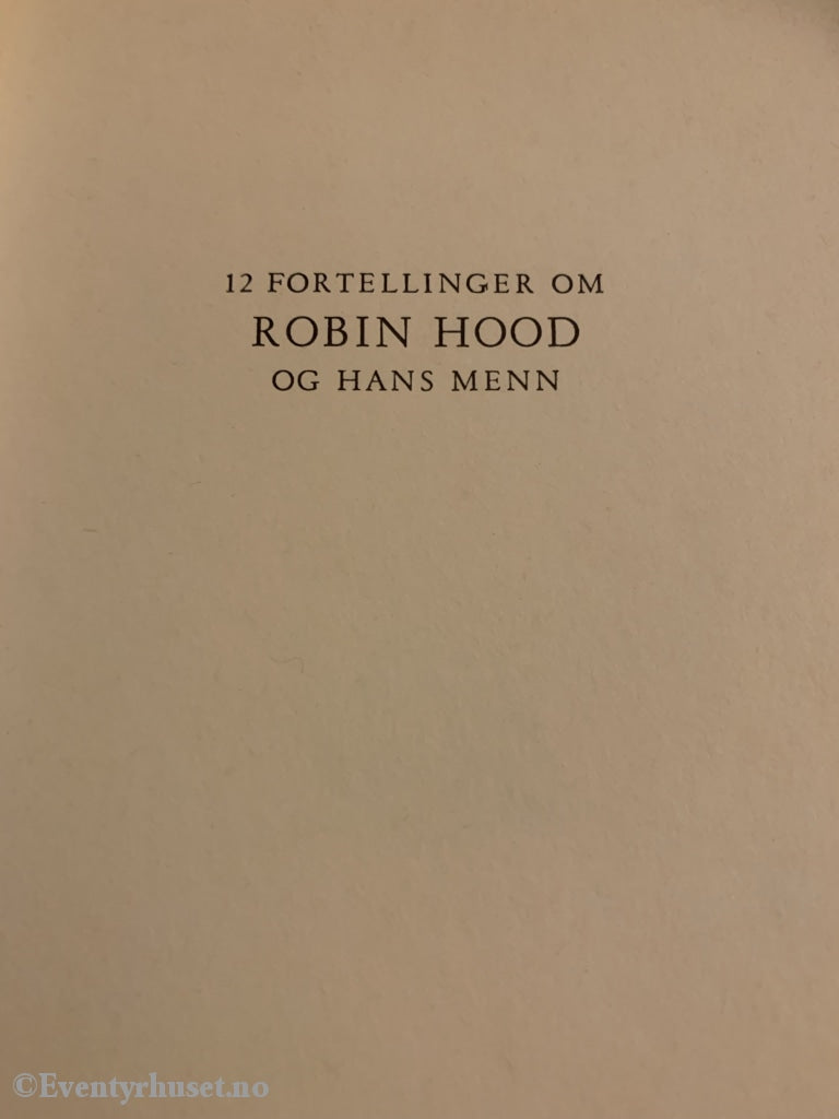 Robin Hood Og Hans Menn. 1984. Fortelling