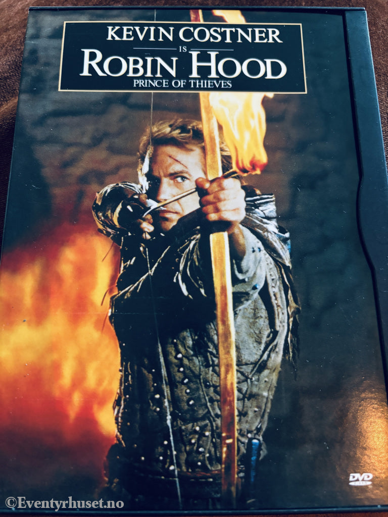 Robin Hood: Prince of Thieves (1991). DVD snap case.