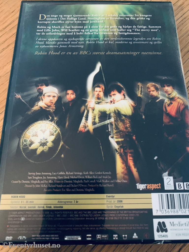 Robin Hood – Sesong 1. 2006. DVD samleboks