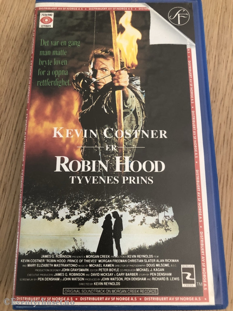 Robin Hood. Tyvenes Prins. 1991. Vhs. Vhs