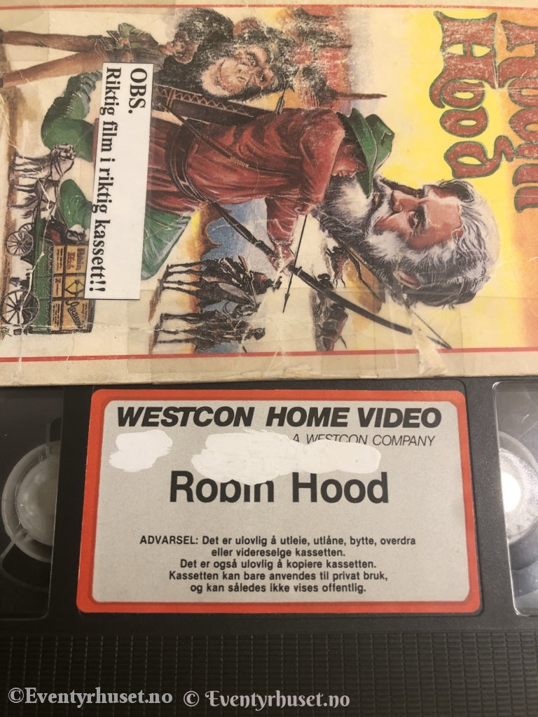 Robin Hood. Vhs. Vhs