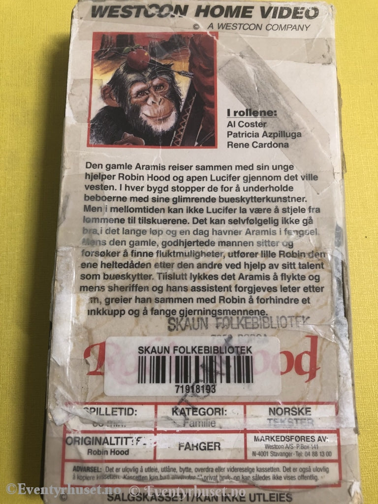 Robin Hood. Vhs. Vhs