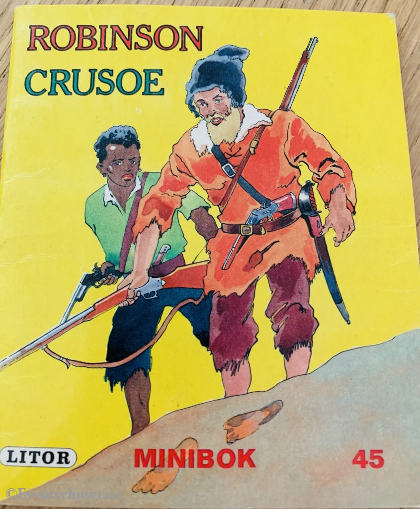 Robinson Crusoe. Minibok 45. 1980. Hefte