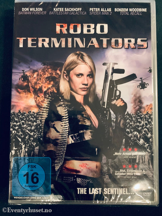 Robo Terminators. Dvd Ny I Plast!