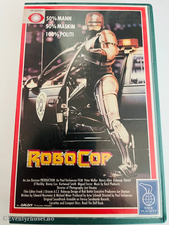 Robocop. 1987. Vhs Big Box. Box