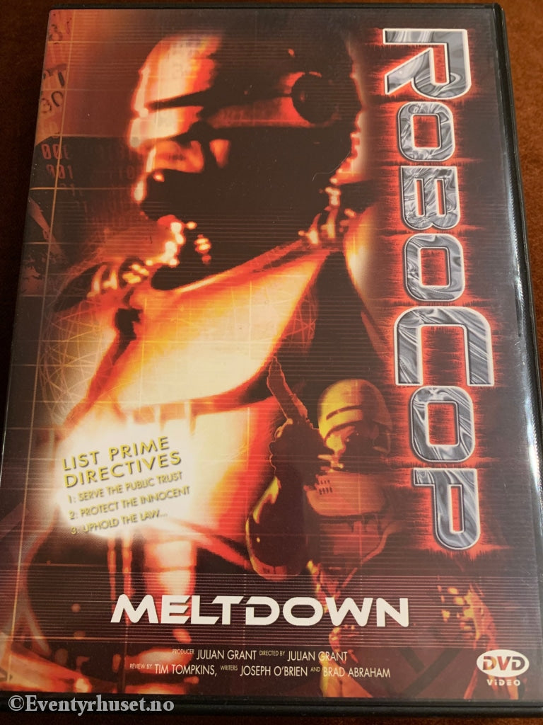 Robocop Dark. Meltdown. Dvd. Dvd