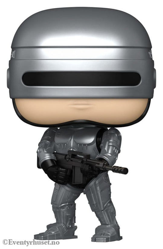 Robocop POP! Movies Vinyl Figures Robocop (Metallic) with Chase 9 cm Assortment (6) Collectibles