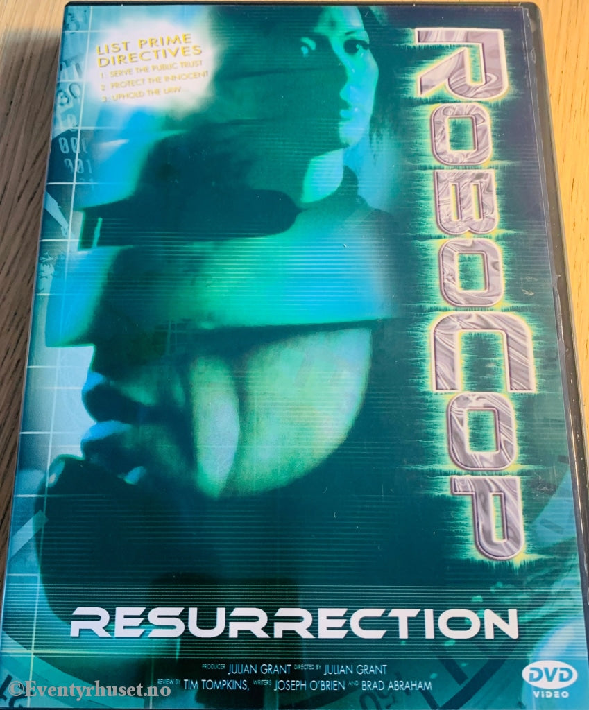 Robocop Resurrection. Dvd. Dvd