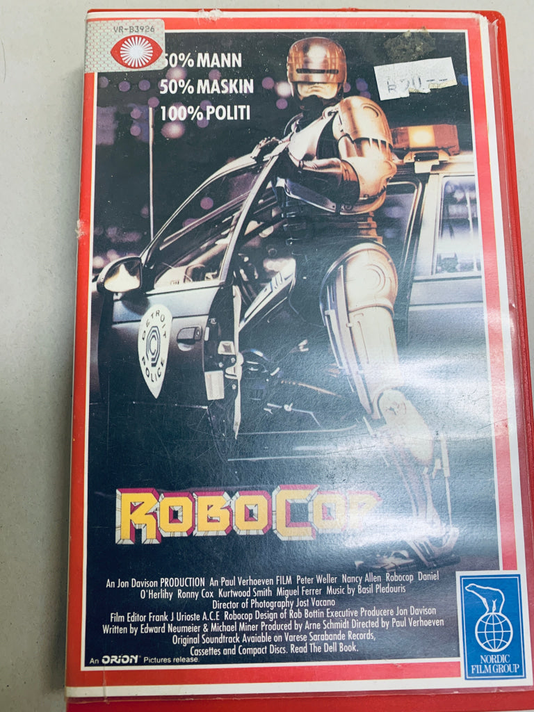 Robocop. VHS Big Box.