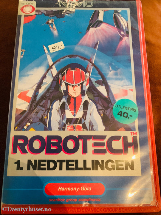 Robotech – 1. Nedtellingen. 1985. VHS Big Box.