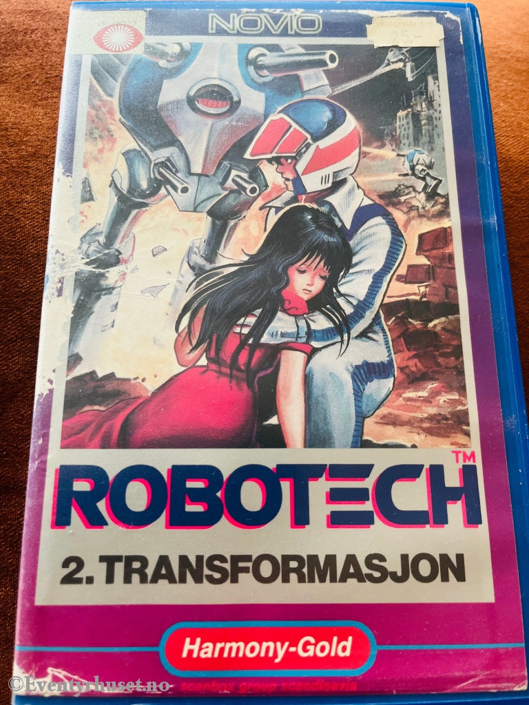 Robotech 2. Transformasjon. 1985. Vhs Big Box.