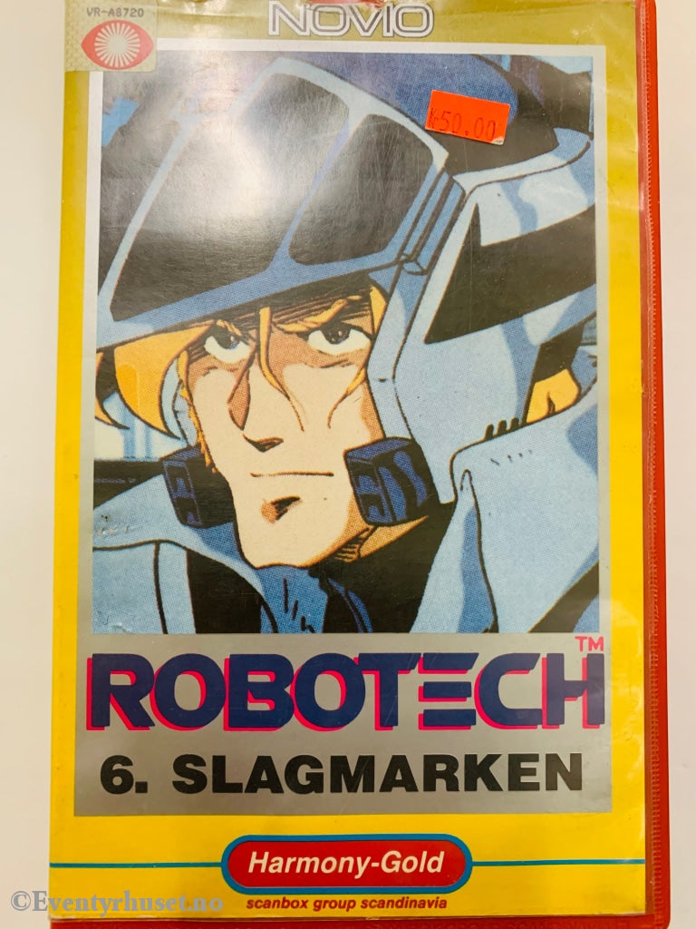 Robotech 6. Slagmarken. 1985. Vhs Big Box.