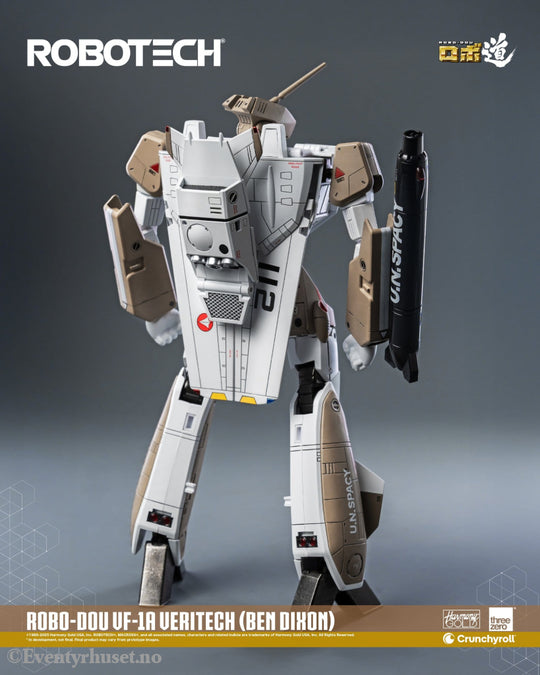 Robotech Action Figure ROBO-DOU VF-1A Veritech (Ben Dixon) 20 cm. Mint In Sealed Box (MISB)! Actionfigur