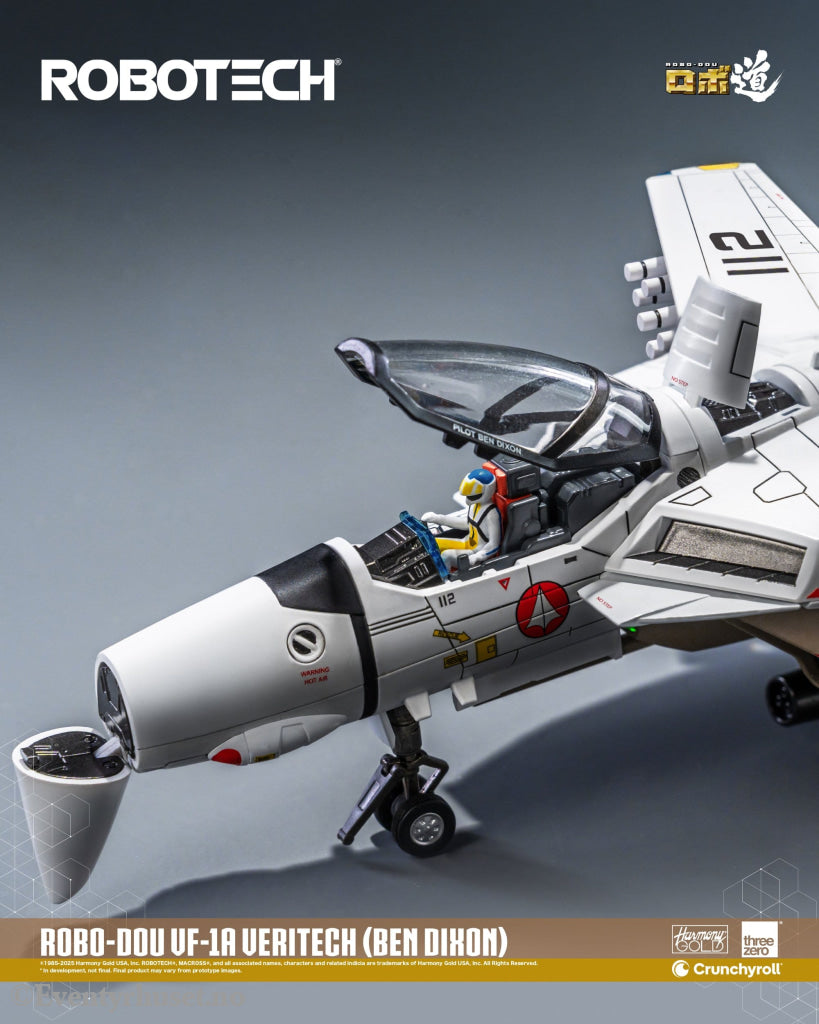 Robotech Action Figure ROBO-DOU VF-1A Veritech (Ben Dixon) 20 cm. Mint In Sealed Box (MISB)! Actionfigur