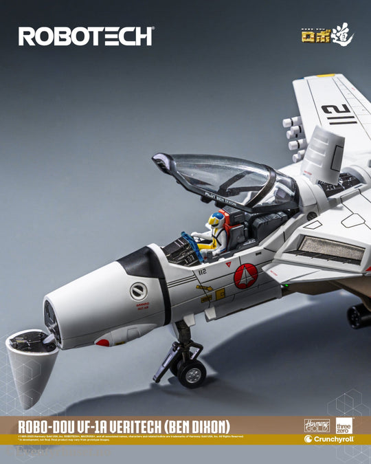 Robotech Action Figure ROBO-DOU VF-1A Veritech (Ben Dixon) 20 cm. Mint In Sealed Box (MISB)! Actionfigur