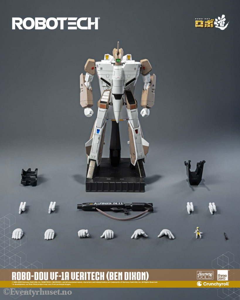 Robotech Action Figure ROBO-DOU VF-1A Veritech (Ben Dixon) 20 cm. Mint In Sealed Box (MISB)! Actionfigur