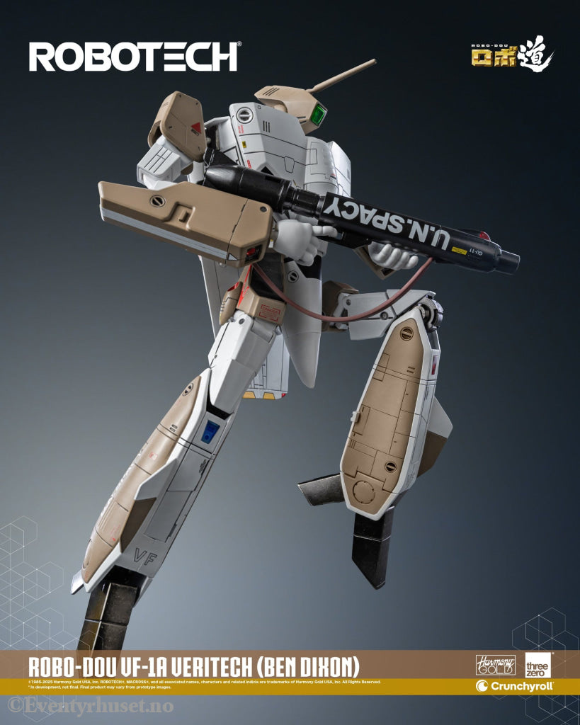 Robotech Action Figure ROBO-DOU VF-1A Veritech (Ben Dixon) 20 cm. Mint In Sealed Box (MISB)! Actionfigur