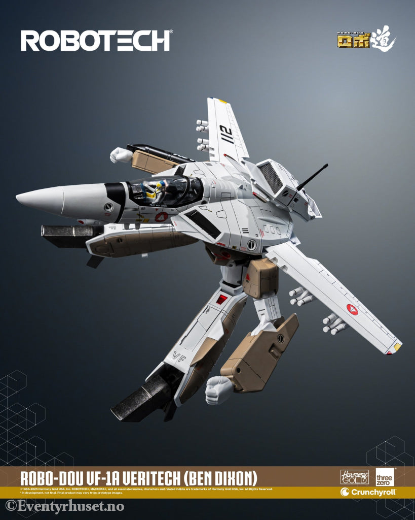 Robotech Action Figure ROBO-DOU VF-1A Veritech (Ben Dixon) 20 cm. Mint In Sealed Box (MISB)! Actionfigur