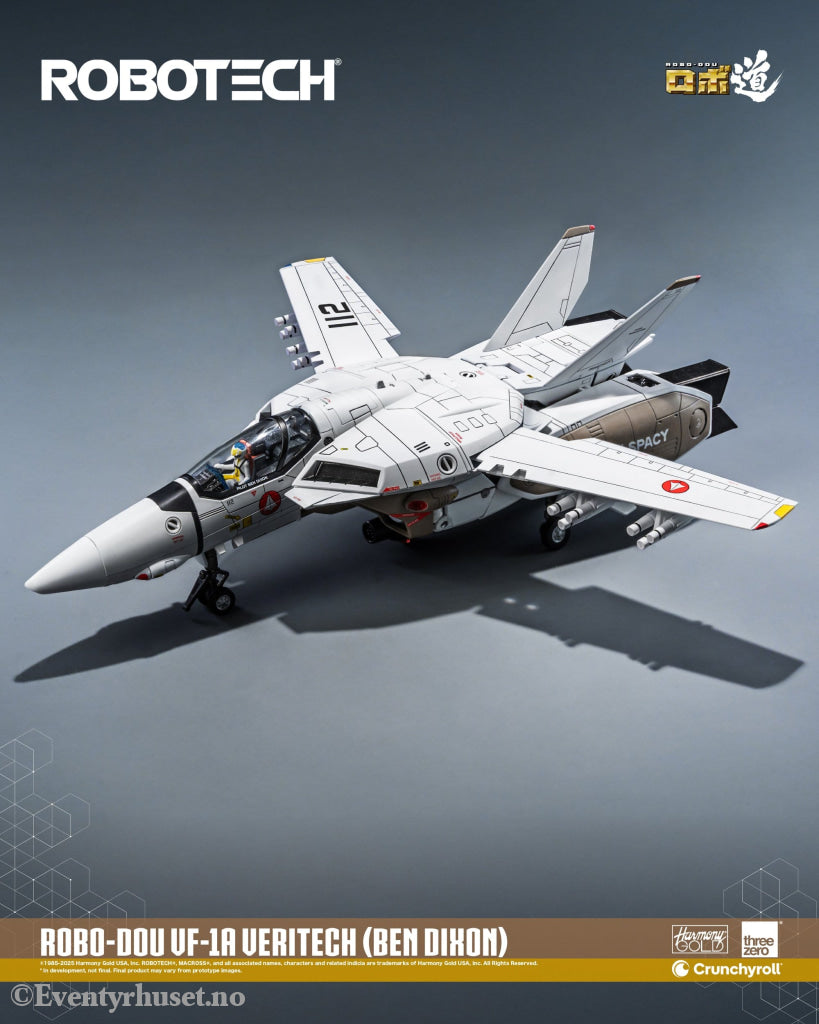 Robotech Action Figure ROBO-DOU VF-1A Veritech (Ben Dixon) 20 cm. Mint In Sealed Box (MISB)! Actionfigur